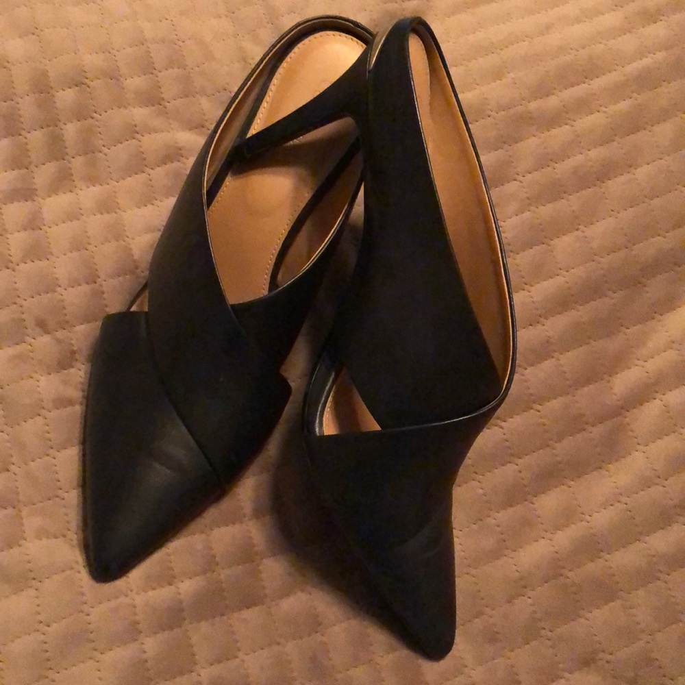 Black Calvin Klein Heels - Size 8